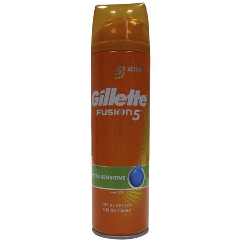 Gillette Fusion Shave Gel Ml Ultra Sensitive Aloe Tarraco