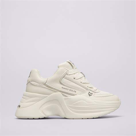 NAKED WOLFE TEMPLE NWTEMPLEWHITE BIAŁY Damskie Sneakersy w Sizeer