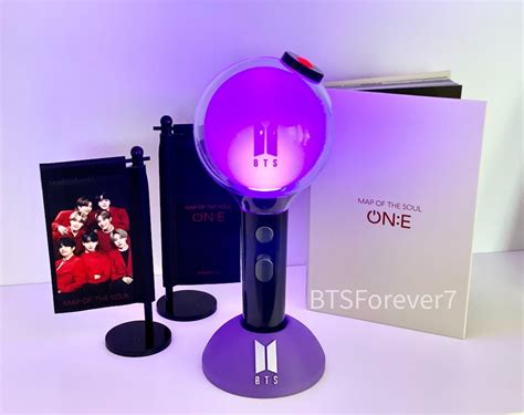 BTS M0TS ARMY Bomb Light Stick Display Stand Map of the Soul SE 5 Colors Available - Etsy