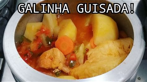 GALINHA GUISADA LEGUMES YouTube