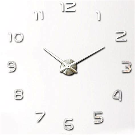 Timelike D Diy Wall Clock M Modern Frameless Large D Diy Wall Clock