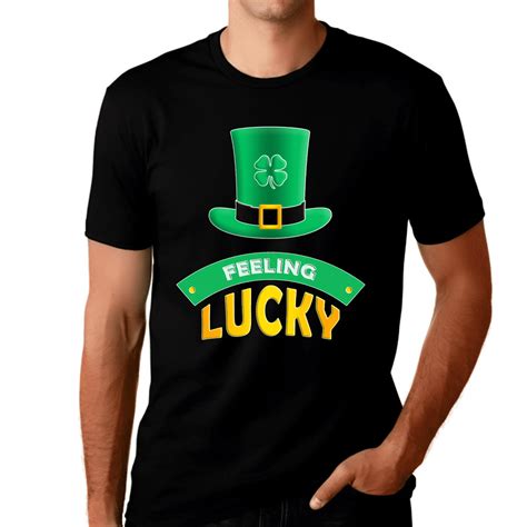 Saint Patrick S Day Shirt Shamrock Shirts Lucky Leprechaun Irish Shirt Graphic T Shirt St