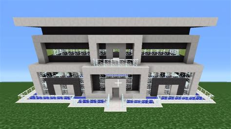 Small Quartz House Minecraft - Pixel Art Grid Gallery