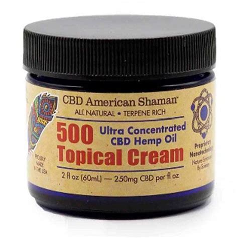 CBD American Shaman 500mg Topical Cream