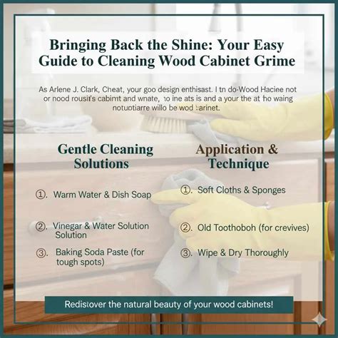 how to clean grime off cabinets