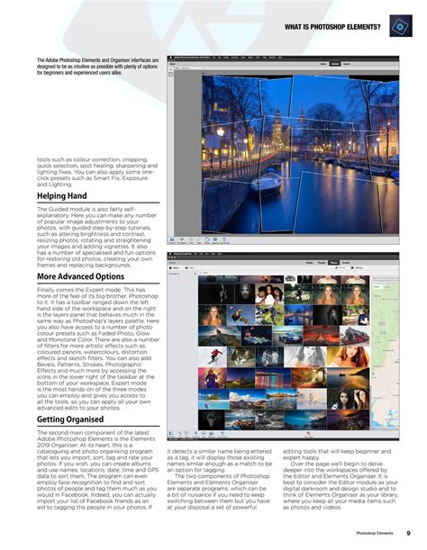 Photoshop Elements The Complete Manual Magazine Autumn Back Issue