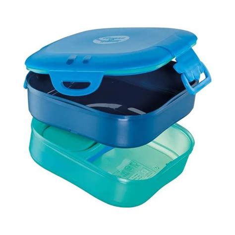 Tupper De Alimentos 3 En 1 Azul MAPED PICNIK Rimsory