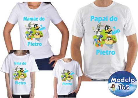 Camiseta Infantil Baby Looney Tunes Elo7