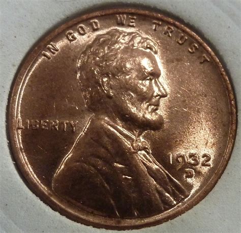 1932 D Gem BU RED Lincoln Wheat Cent 25 C For Sale Buy Now Online