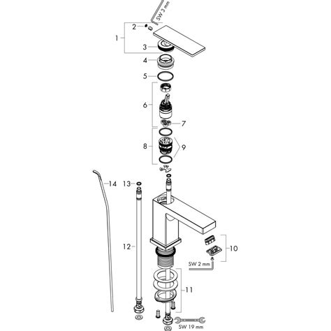 hansgrohe Baterie umywalkowe: Tecturis E, Jednouchwytowa bateria ...