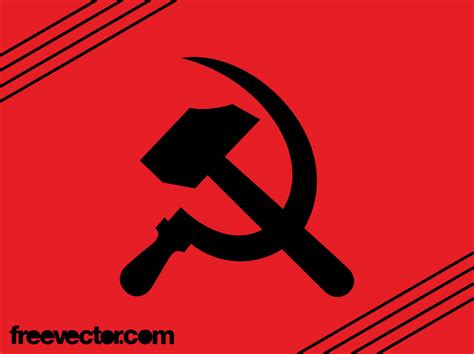 Communist Hammer And Sickle Icon Vector Art & Graphics | freevector.com