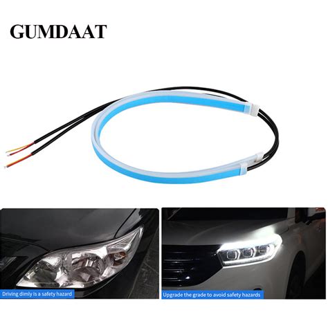 Cm Waterproof Flexible Car Drl Led Strip For Any V Cars Headlight