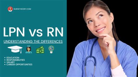 Lpn Vs Rn Understanding The Differences Nurse Theory