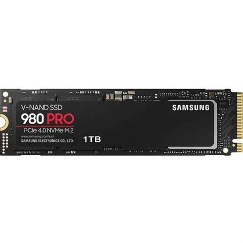 SAMSUNG MZ-V8P1T0B/AM 980 PRO 1 TB - M.2 - PCIe 4.0 - NVMe SSD $164.16 ...