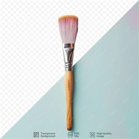 Фотография художественной кисти в студийной обстановке. | Премиум PSD Файл