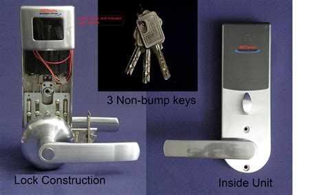 Keyless Rfid Card Reader Access Door Lock Mid1100lh Ebay