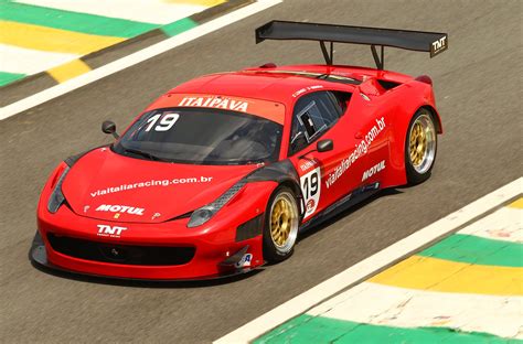 Ferrari 458 Gt3 Interlagos 4 Debut Mundial Del Ferrari Flickr