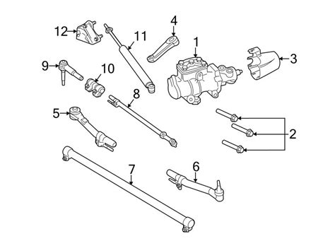 8C3Z3281D - Ford Tie rod adjust tube. Tube assy. Ford; ford trucks ...