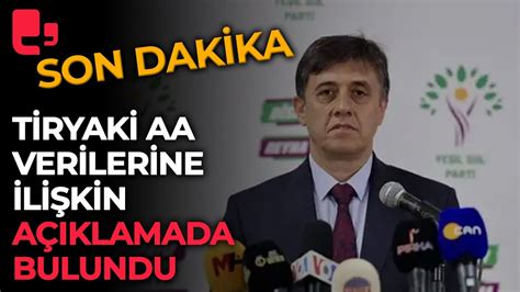 Mehmet R T Tiryaki Anadolu Ajans Verilerine Ili Kin A Klamada