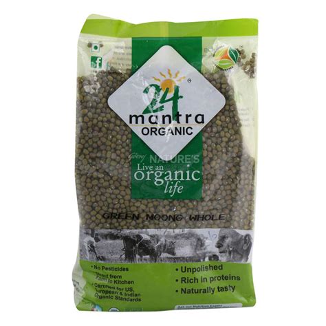 Buy Mantra Organic Moong Dal Whole G Pouch Online At Natures Basket