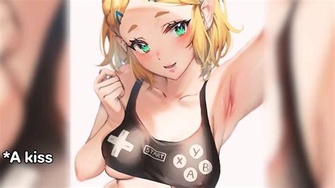 Voiced JOI Zelda Plays A Cards Game With Your Cock Teaser Edging Anal Countdown