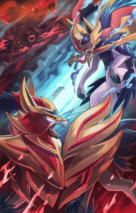 Zacian And Zamazenta Wallpapers - Wallpaper Cave