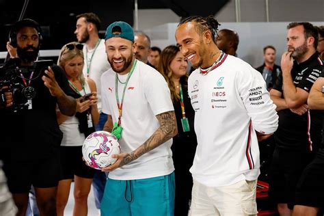 Neymar Revela Torcida Por Lewis Hamilton Mas Não Pela Ferrari Minha