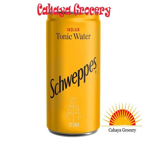 Jual Schweppes Tonic Water Air Tonic 250ml X 24 Kaleng KURIR INSTANT