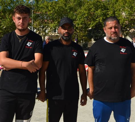 Jeu Provençal Finale National Triplettes Dubois Gosselin et Torres