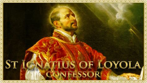 Carissimi: Today’s Mass; St Ignatius of Loyola – The Brighton Oratory