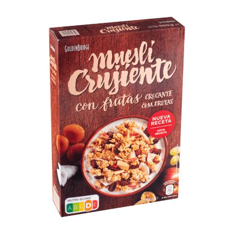 MultiPROMOS GOLDEN BRIDGE Muesli Crujiente Con Frutas