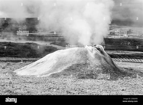 Fumarole In The Geothermal Area Hveravellir Central Iceland The Area