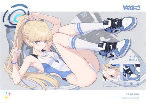 Dan Kumadan Toki Blue Archive Blue Archive Commentary Request Highres Girl Blonde