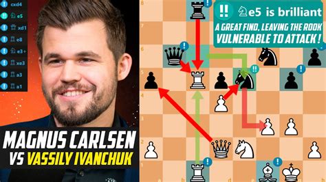 Magnus Carlsen Shows How Strong He Is In The Game Against Vassily