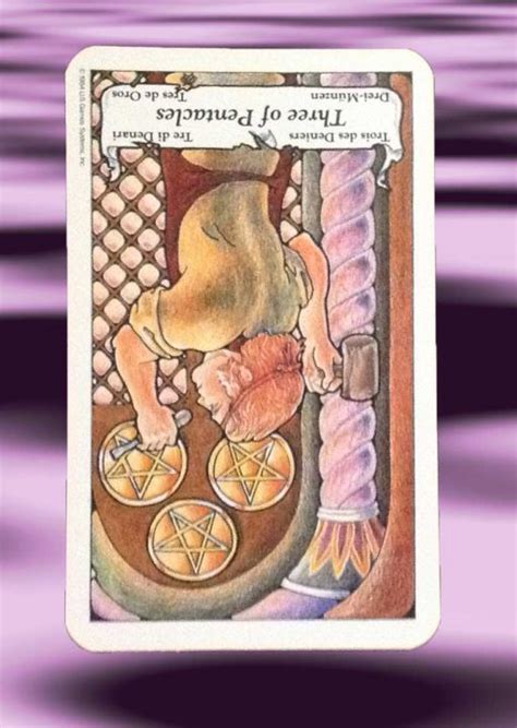 Three Of Pentacles Reversed Tarot Break