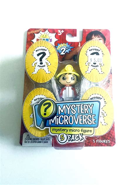 Ryan S World Mystery Microverse Surprise 5 Pack Micro Figure Builder Ryan Small Findings