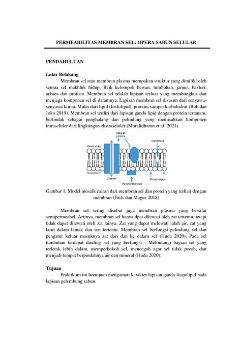 SOLUTION: Cell membrane permeability practice - Studypool