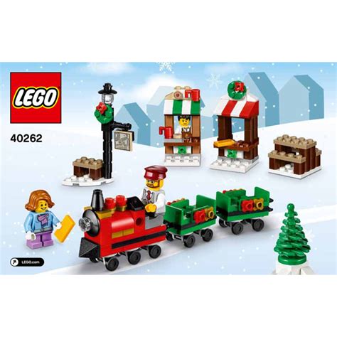 LEGO Christmas Train Ride Set 40262 Instructions | Brick Owl - LEGO ...