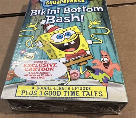SpongeBob SquarePants Bikini Bottom Bash Episodes VHS Tape EBay