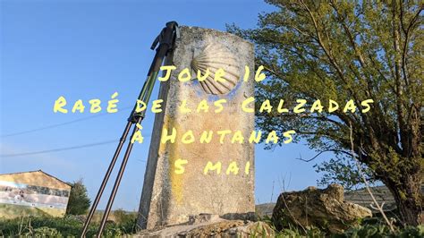 Jour Compostelle De Rabe De Las Calzadas Hontanas Le Mai