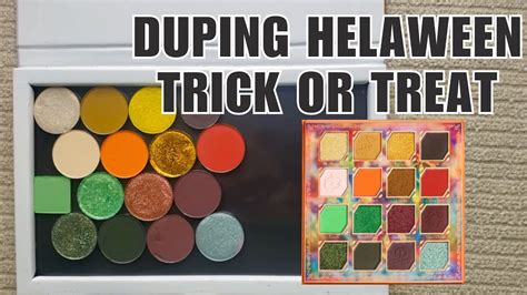 Duping Helaween Trick Or Treat Palette From Oden S Eye YouTube