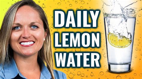 The Real Reason To Drink Lemon Water Every Day Youtube