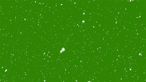 Snow Falling On Green Screen Background Stock Footage Video (100% ...