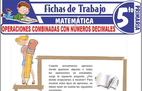 Problemas De Suma Y Resta Con Decimales Para Quinto De Primaria Sumas