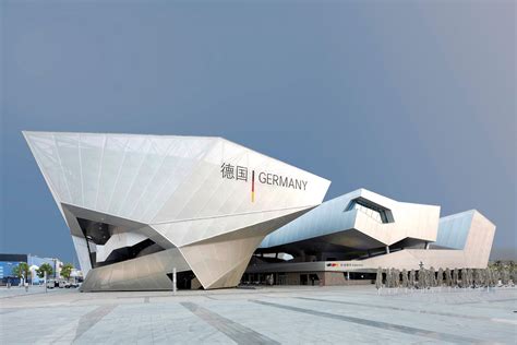 Balancity Der Deutsche Pavillon EXPO Shanghai Silber Architektur