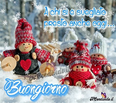 Buongiorno Luned Gennaio Immagini Invernali Del E Frasi