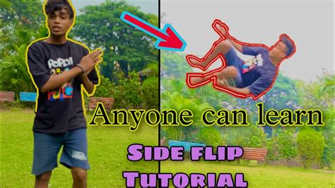 How To Do Side Flip Side Flip Tutorial Shadow Tumblr 🔥 Youtube