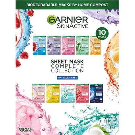 Garnier SkinActive Sheet Masks Complete Collection • Price