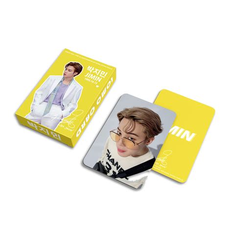 Buy Goodern 54 Pcs Bts Bangtan Boys Jimin Lomo Cards Bts Jimin Personal