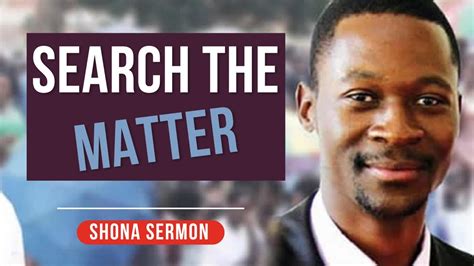 Search The Matter Prophet Emmanuel Makandiwa Shona Sermon Video Thesermonhub Youtube